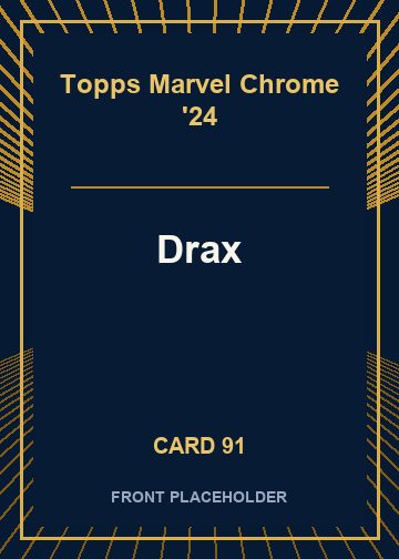 Drax front card image