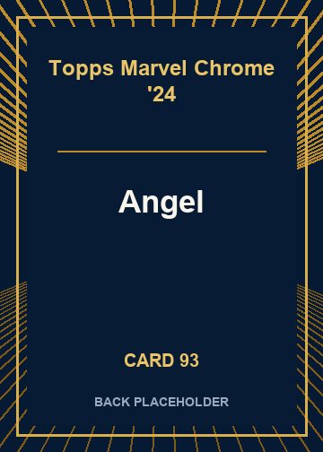 Angel back card image