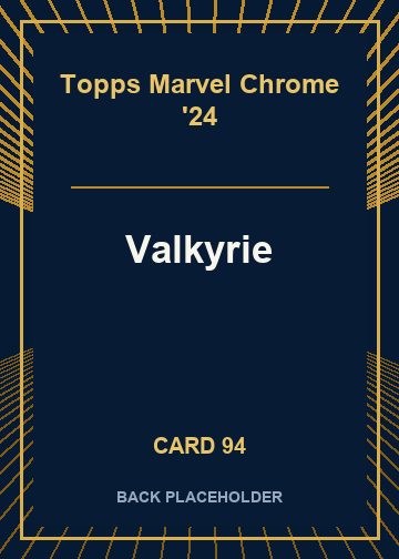Valkyrie back card image