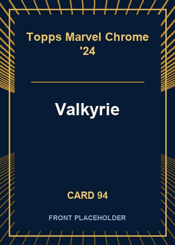 Valkyrie front card image