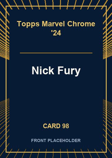 Nick Fury front card image