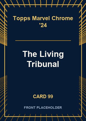 The Living Tribunal card thumbnail