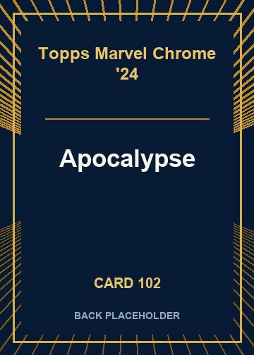 Apocalypse back card image
