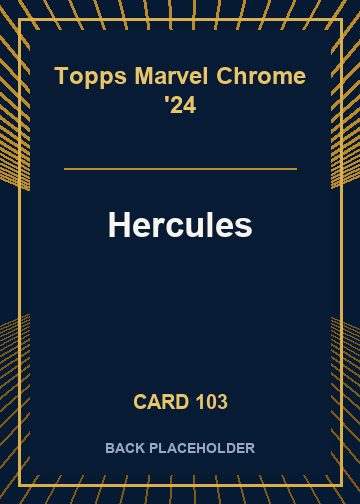 Hercules back card image