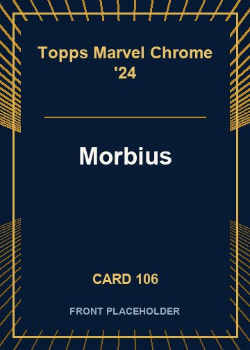 Morbius front card image