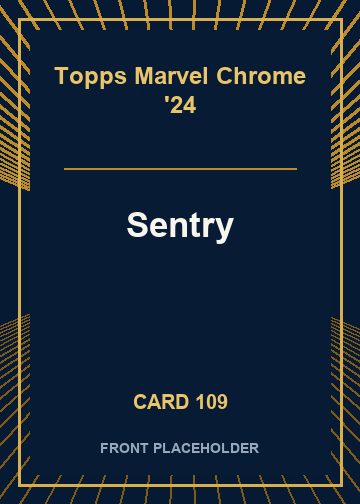 Sentry front card image