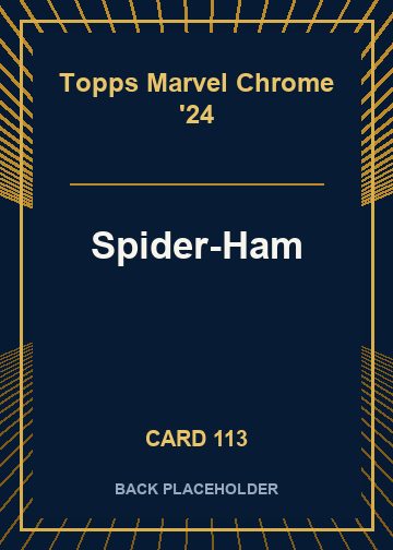 Spider-Ham back card image