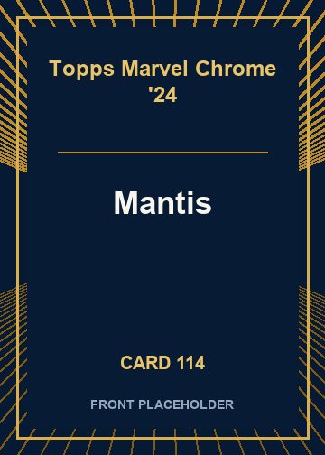 Mantis front card image