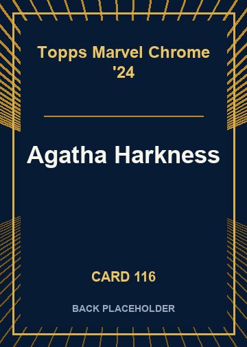Agatha Harkness back card image