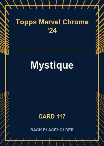 Mystique back card image