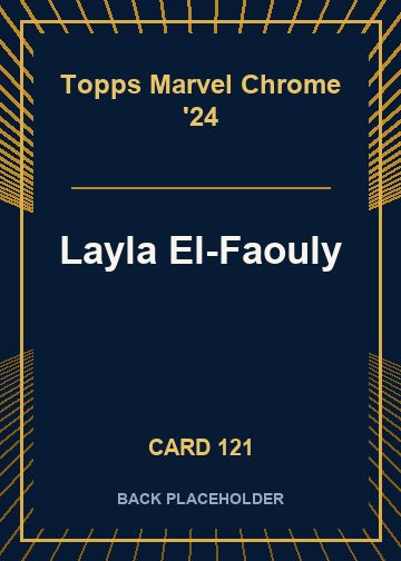 Layla El-Faouly back card image