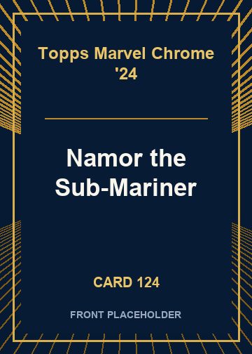 Namor the Sub-Mariner card thumbnail