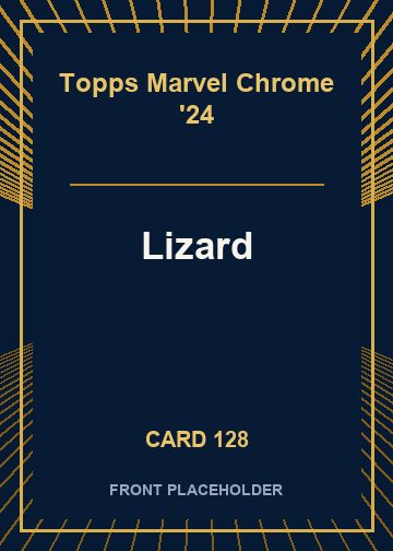 Lizard front card image