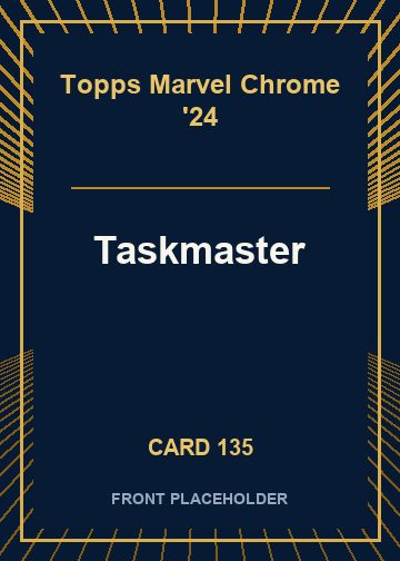 Taskmaster front card image