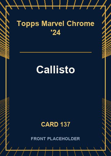 Callisto card thumbnail
