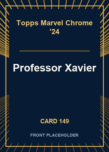 Professor Xavier card thumbnail