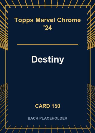Destiny back card image