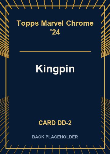 Kingpin back card image