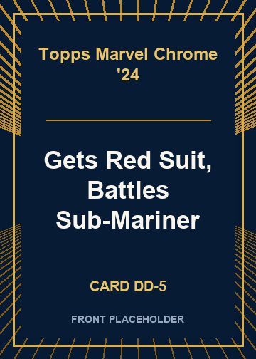 Gets Red Suit, Battles Sub-Mariner card thumbnail