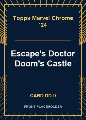 Escape's Doctor Doom's Castle card thumbnail
