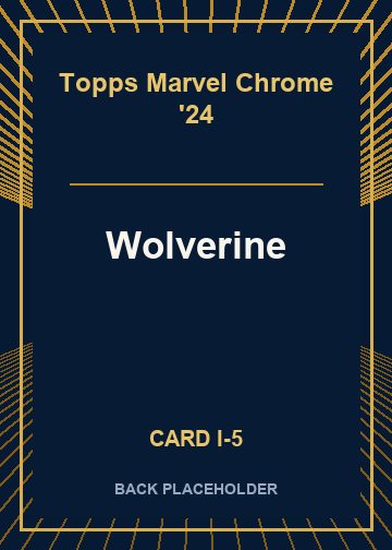 Wolverine back card image