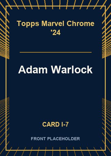 Adam Warlock card thumbnail