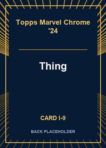 Thing back card image