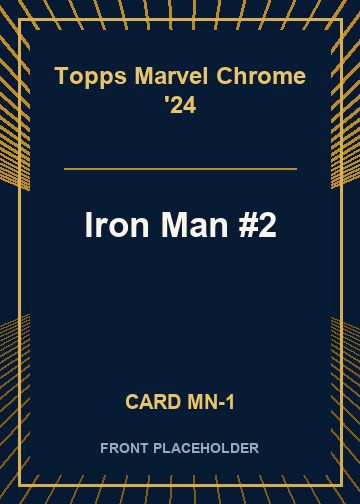 Iron Man #2 front card image