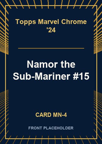 Namor the Sub-Mariner #15 card thumbnail