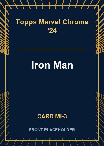 Iron Man card thumbnail