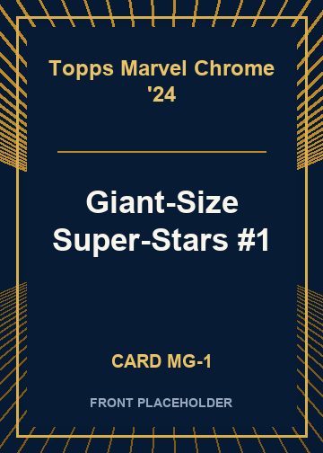 Giant-Size Super-Stars #1 card thumbnail