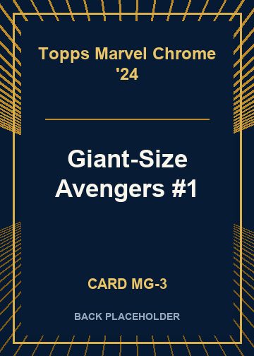 Giant-Size Avengers #1 back card image