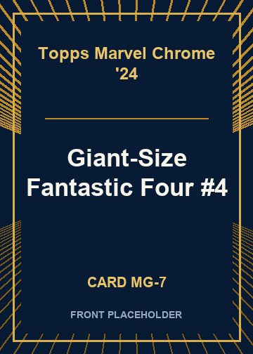 Giant-Size Fantastic Four #4 card thumbnail