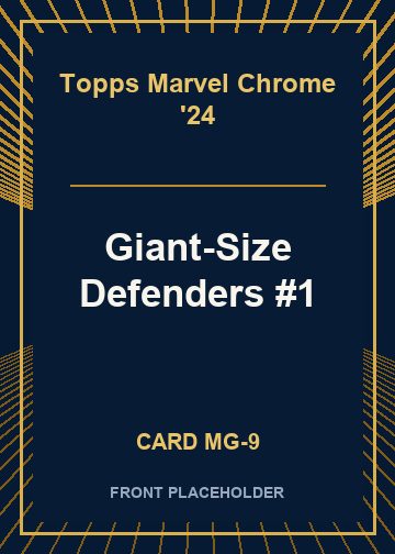Giant-Size Defenders #1 card thumbnail