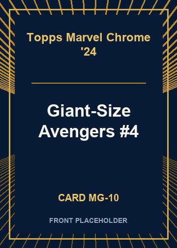 Giant-Size Avengers #4 card thumbnail