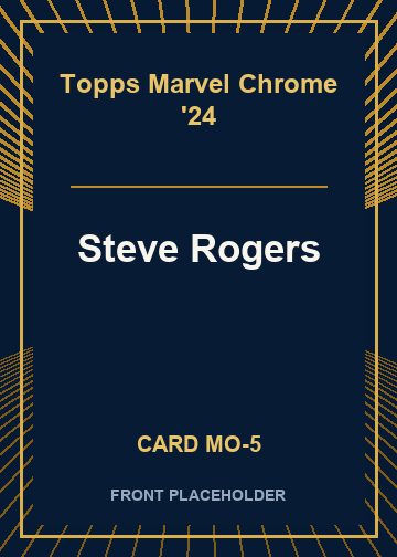 Steve Rogers card thumbnail