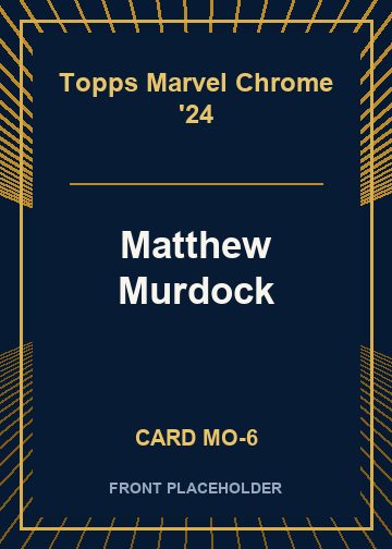 Matthew Murdock front card image