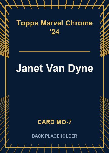 Janet Van Dyne back card image