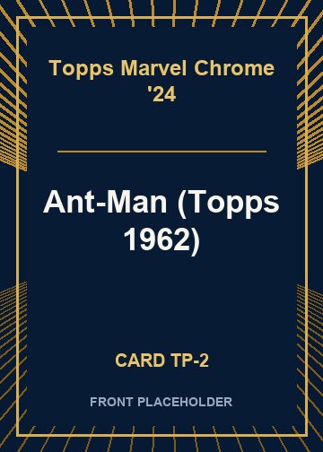 Ant-Man (Topps 1962) card thumbnail