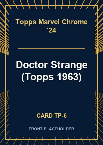 Doctor Strange (Topps 1963) card thumbnail