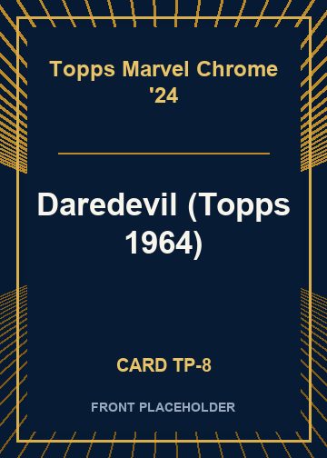Daredevil (Topps 1964) front card image