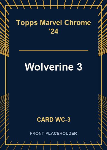 Wolverine 3 card thumbnail