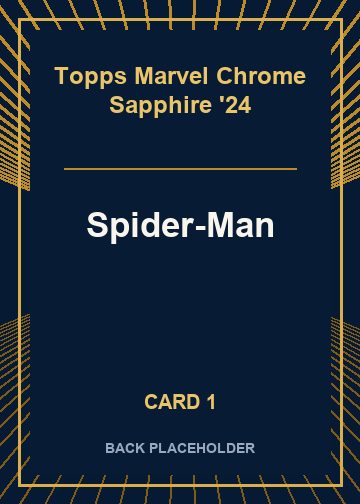 Spider-Man back artwork