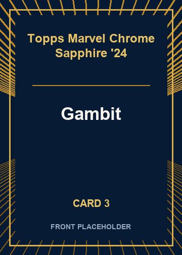 Gambit front artwork