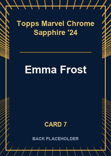 Emma Frost back artwork