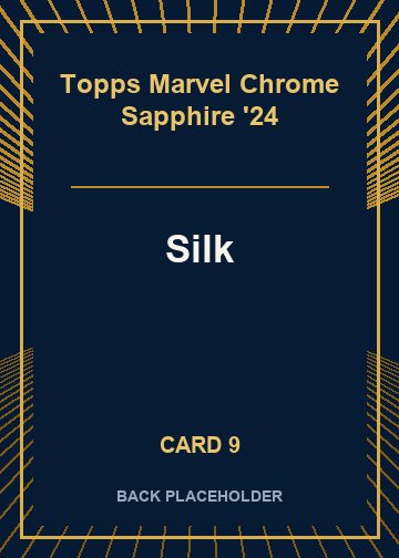 Silk back artwork
