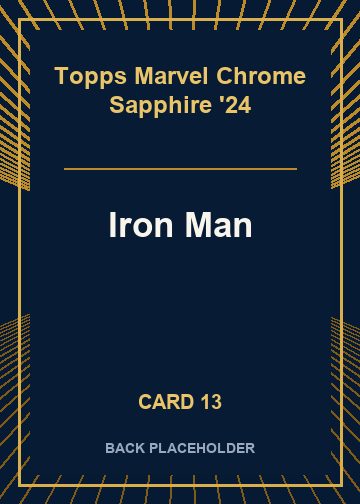 Iron Man back artwork