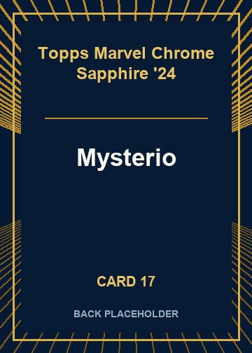Mysterio back artwork