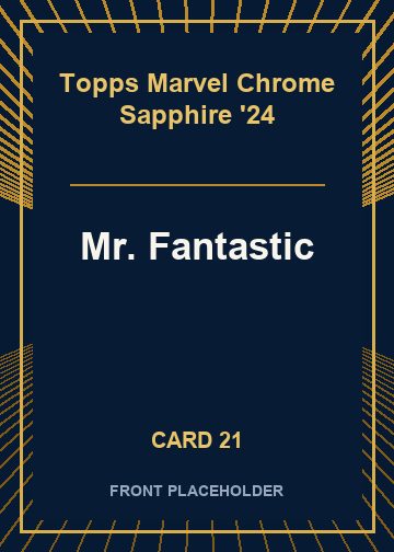Mr. Fantastic front artwork