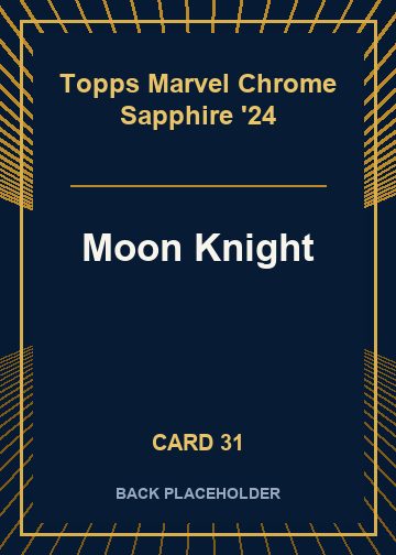 Moon Knight back artwork
